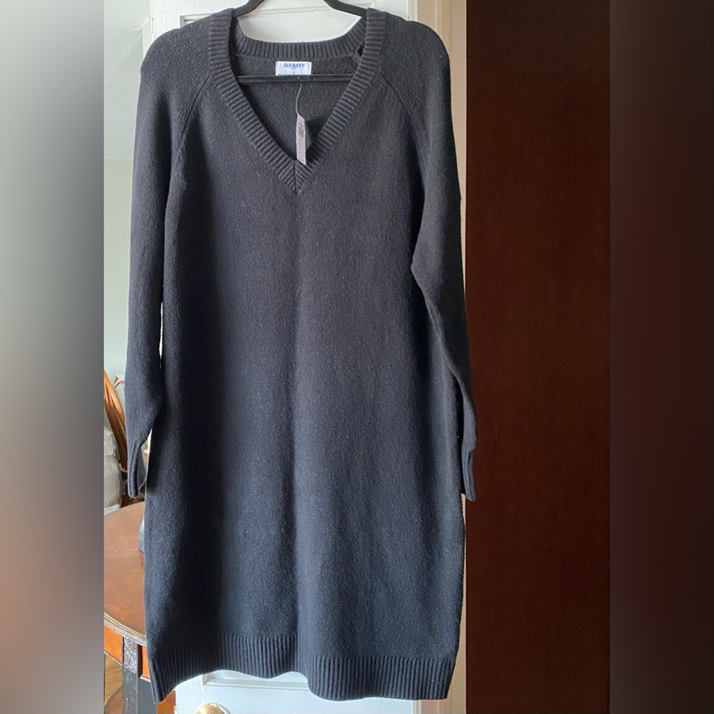 NWT Black Sweater Dress